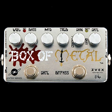 Zvex Box of Metal Distortion Pedal Demo 